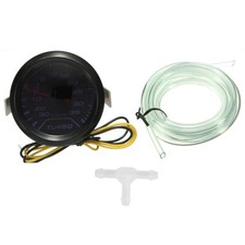 For Car Universal 2" 52mm Turbo Boost Gauge 0-35 PSI Pressure Meter Smoked