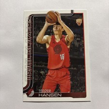 Yang Hansen- 2025-26 Topps Flagship #216 (RC) Rookie Portland Trail Blazers