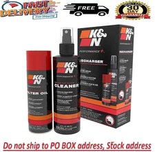 K&N Recharger/Filter Cleaning Kit Aerosol 99-5000 Oil Engine Cleaner Care Spray