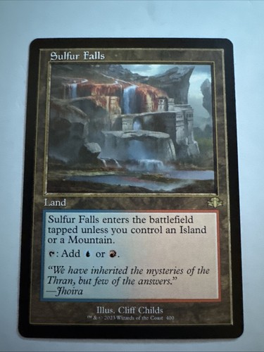 Sulfur Falls (Retro Frame) Dominaria Remastered Regular