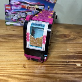 LEGO FRIENDS: Pop Star Tour Bus (41106) Near Complete With Mini Figs & Manuals