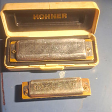 HOHNER Marine Band 1896 Blues Harp MS Key of E Diatonic Harmonica w/ Case
