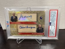 2026 Topps Chrome Premier League Ferguson Mourinho Auto Superfractor 1/1 PSA 9