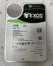 Seagate Exos X16 12TB 12Gb SAS 7.2K 3.5" ST12000NM002G HDD *READ