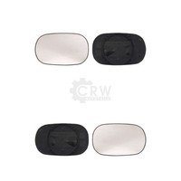 Spiegelglas Mit Haltefuss Set FüR Ford KA (Rb_) Konvex AußEnspiegel