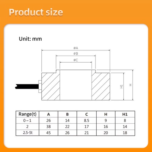 Ring force Load Cell Sensor with Indicator Display,Test Tension and Compression - Picture 14 of 81