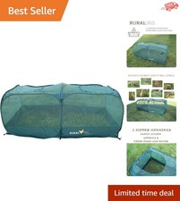 Portable Chicken Run   Large Pop-Up Enclosure for Small Animals, 36 x 73 Inches