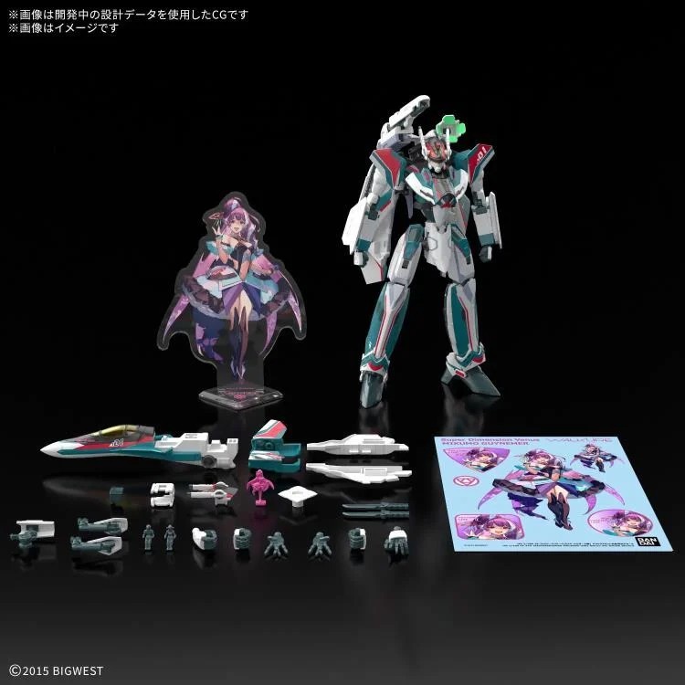 Bandai High Grade HG 1/100 Macross Delta VF-31S Siegfried Arad Molders Use Delux