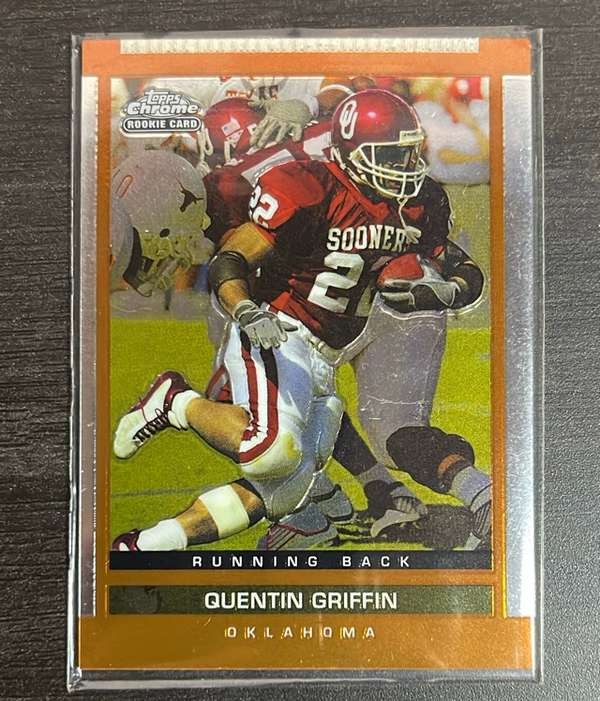 Quentin Griffin Topps Draft Picks & Prospects #152 Chrome