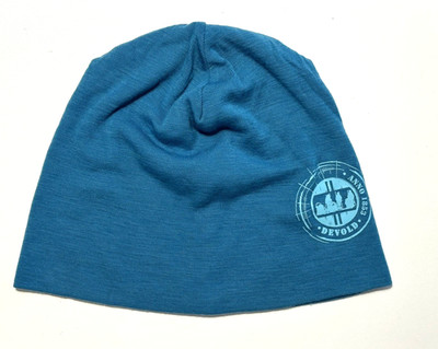 Devold Sport beanie hat 100% merino wool blue size 58