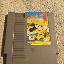 Hi Tech Expressions Mickey's Safari in Letterland NES Game Cartridge NTSC-U/C