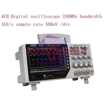 Hantek Digital Storage Oscilloscope 4CH 250MHz 1GSa/s DSO4254B