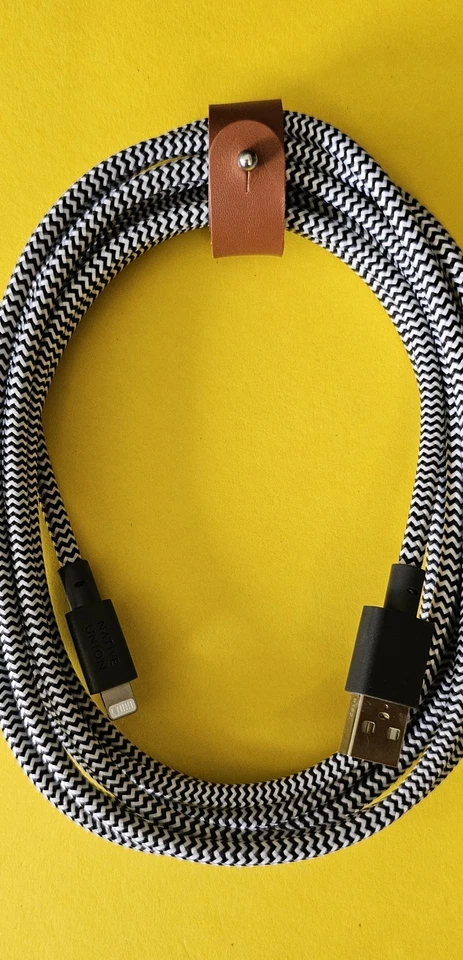 Native Union BELT CABLE XL  10 foot  10 ft iphone For IPHONE  - Image 2 of 3