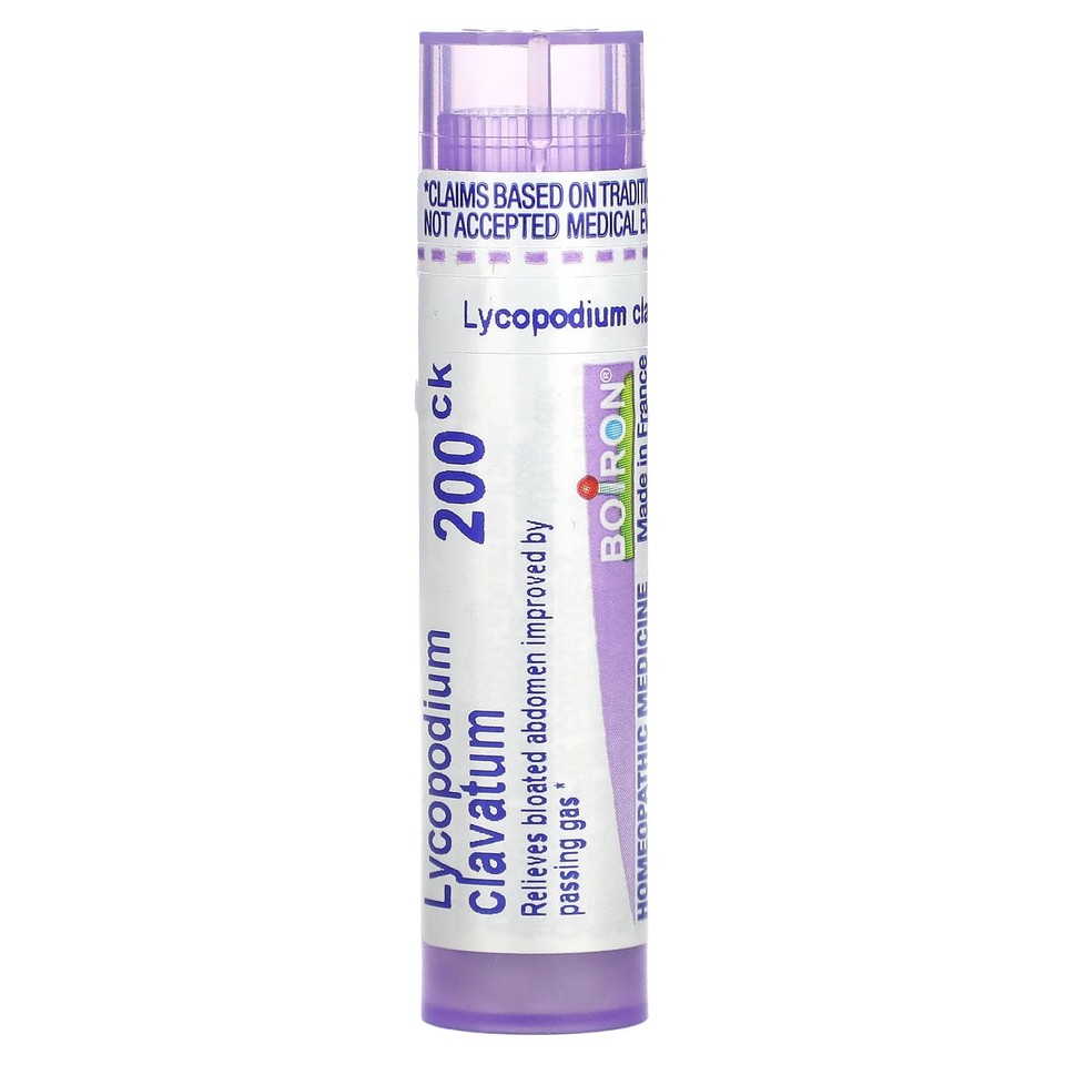 Lycopodium Clavatum, 200CK, Bloat & Gas Relief, Approx. 80 Pellets