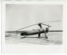 1930s Kellet Autogyro 8x10 1970s Reproduction Photo #3