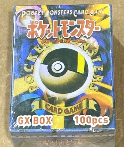 Japanese Pocket Monsters Card Game GX BOX 100 Teile NEU SEALED