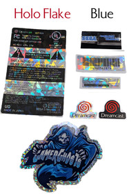 Sega Dreamcast Replacement Label / Decal Set - USA / CAN NTSC - VA0 / VA1 / VA2