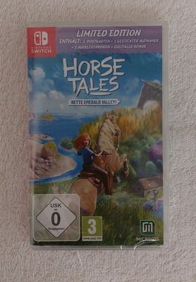 Nintendo Switch Spiel Horse Tales Rette Emerald Valley Limited Edition Neu OVP
