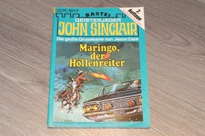 JOHN SINCLAIR: Maringo, der Höllenreiter 2. Auflage # 76 = (#26 der Erstauflage)