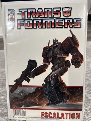The Transformers: Escalation #4 Cover Variant - B (IDW Publishing February 2007)