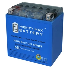 Mighty Max YTX16-BS GEL Battery for Suzuki LT-A500F Vinson 500 Auto 4x4 02-03