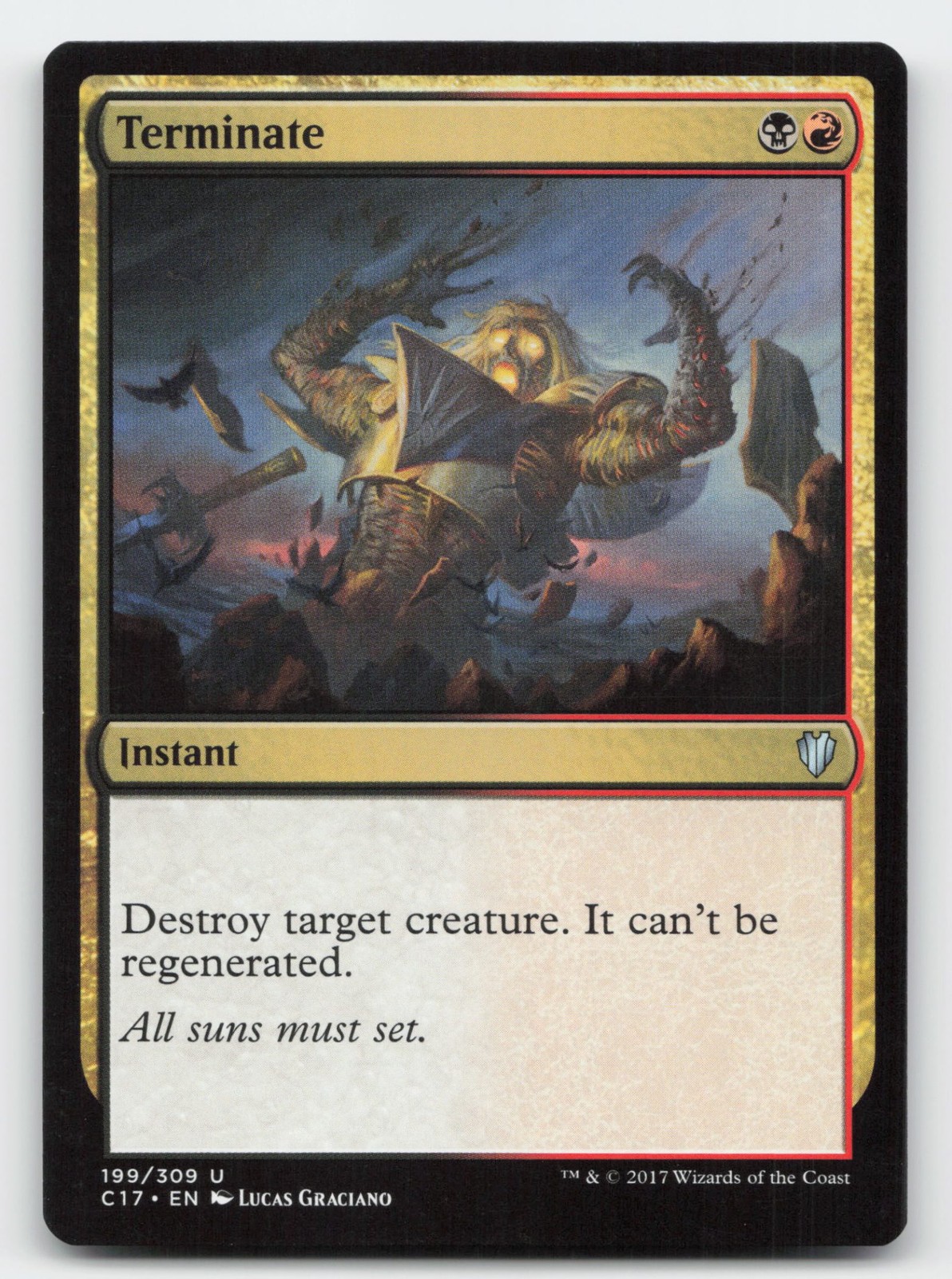 Terminate #199 - NM - Commander 2017