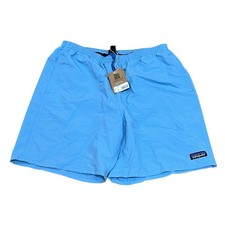 NWT Patagonia Men  s Baggies Long 7 inch Shorts Blue Medium Swim Trunks Beach
