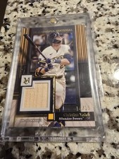 2024 Topps Museum Christian Yelich Game-Used Bat Relic /35 #14/35 Brewers