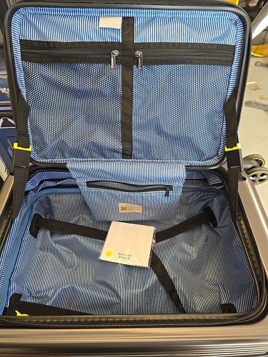 Delsey 22" Front Lid Carry-On Hardside Spinner Graphite Grey BRAND NEW - Picture 8 of 8