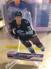 2023-24 Upper Deck Young Guns Acetate Rookie Ryker Evans #726 Seattle Kraken