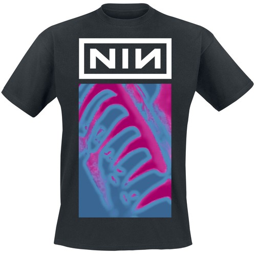 Authentic Nine Inch Nails Pretty Hate Machine T-Shirt Neon S NEW