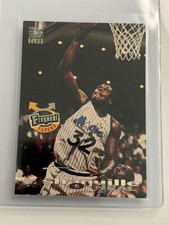 1993-94 Topps Stadium Club Shaquille O'Neal Frequent Flyers 358 Magic Lakers SP