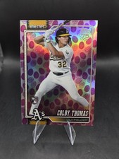 2026 Topps Colby Thomas [Base] Holiday Egg Variation Easter Tin SP Purple Foil