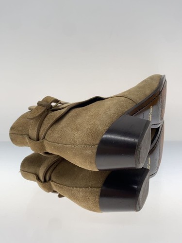 SAINT LAURENT Short BOOTS 38 BEG Suede 579136 Used - Picture 4 of 5