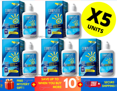5 x Complete MULTI-PURPOSE SOLUTION Easy Rub Formula 2fl oz (60ml) Travel Size
