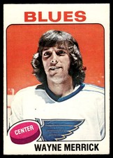 1975-76 O-Pee-Chee Vintage Hockey Wayne Merrick #228 VIEW SCAN