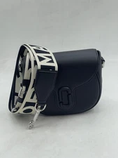 Marc Jacobs Women's The J Marc Small Saddle Bag Black Leather