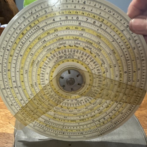 Gilson The Binary Slide Rule - Circular Slide Rule COPYRIGHTED 1931 & 1940 - Picture 5 of 6