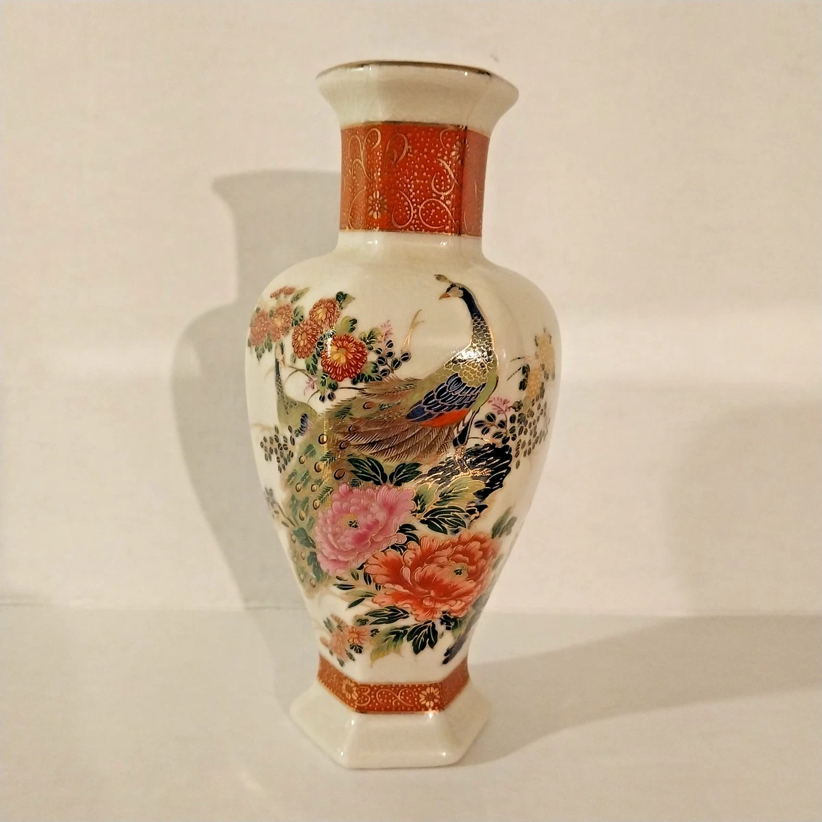 孔雀花瓶收藏花瓶| eBay