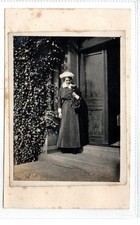 Vintage photograph of possibly Mrs Eva Brown at Garlands, Carlisle (C96642)