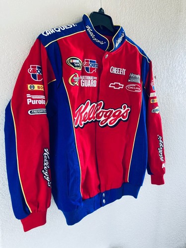 Chaqueta bordada vintage Kellogg's Mark Martin NASCAR con gratis (balaclava). - Imagen 2 de 5