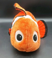 Disney Store Pixar Finding Nemo Plush 18 In Stuffed Animal Fish Orange Toy Clean