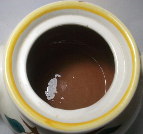 Stangl Pottery: FRUIT: Teapot and Lid: GVC: NR - Picture 4 of 6