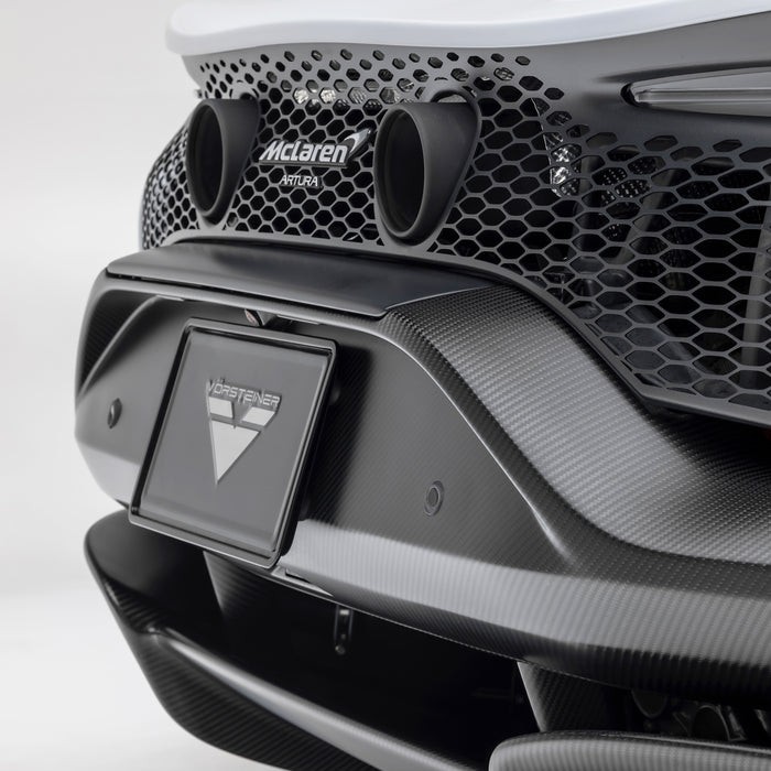 Vorsteiner Aero Carbon Fiber Rear Bumper 2x2 Glossy Fits McLaren Artura