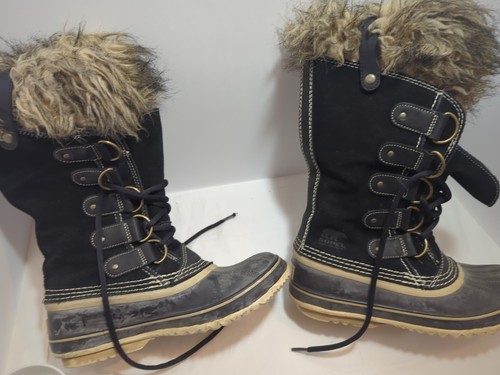 Sorel Boots Women's Size 8 Brown Weatherproof Pre-owned NL 1540-010 - Picture 4 of 9