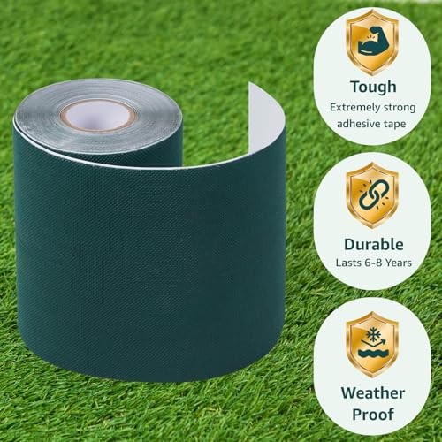Artificial Grass Turf Tape, 6" x 65.6' Turf Seam Tape: Self-Adhesive - Picture 7 of 7