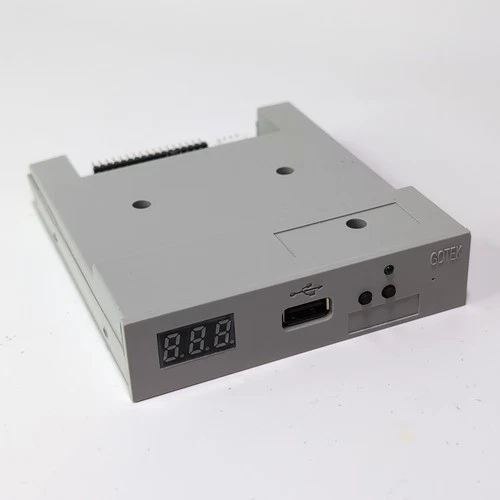 GoTEK SFR1M44-U100 3.5 Inch 1.44MB USB SSD Floppy Drive Emulator Grey