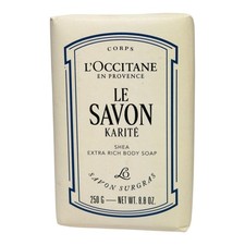 L'Occitane En Provence Le Savon Karite Shea Extra Rich Body Soap 250g/8.8oz.