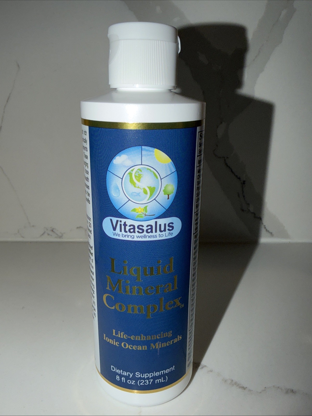 LIQUID IONIC OCEAN MINERALS 8OZ.ORGANIC~VEGAN~DIETARY SUPPLE