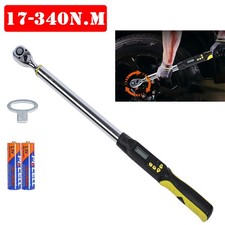 Torque Wrench Electric Torque Wrench 1/2" Square Drive 12.5-250ft.lb / 17-340N.m